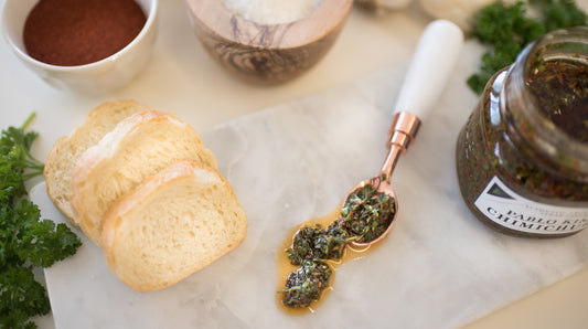 Chimichurri with french bread