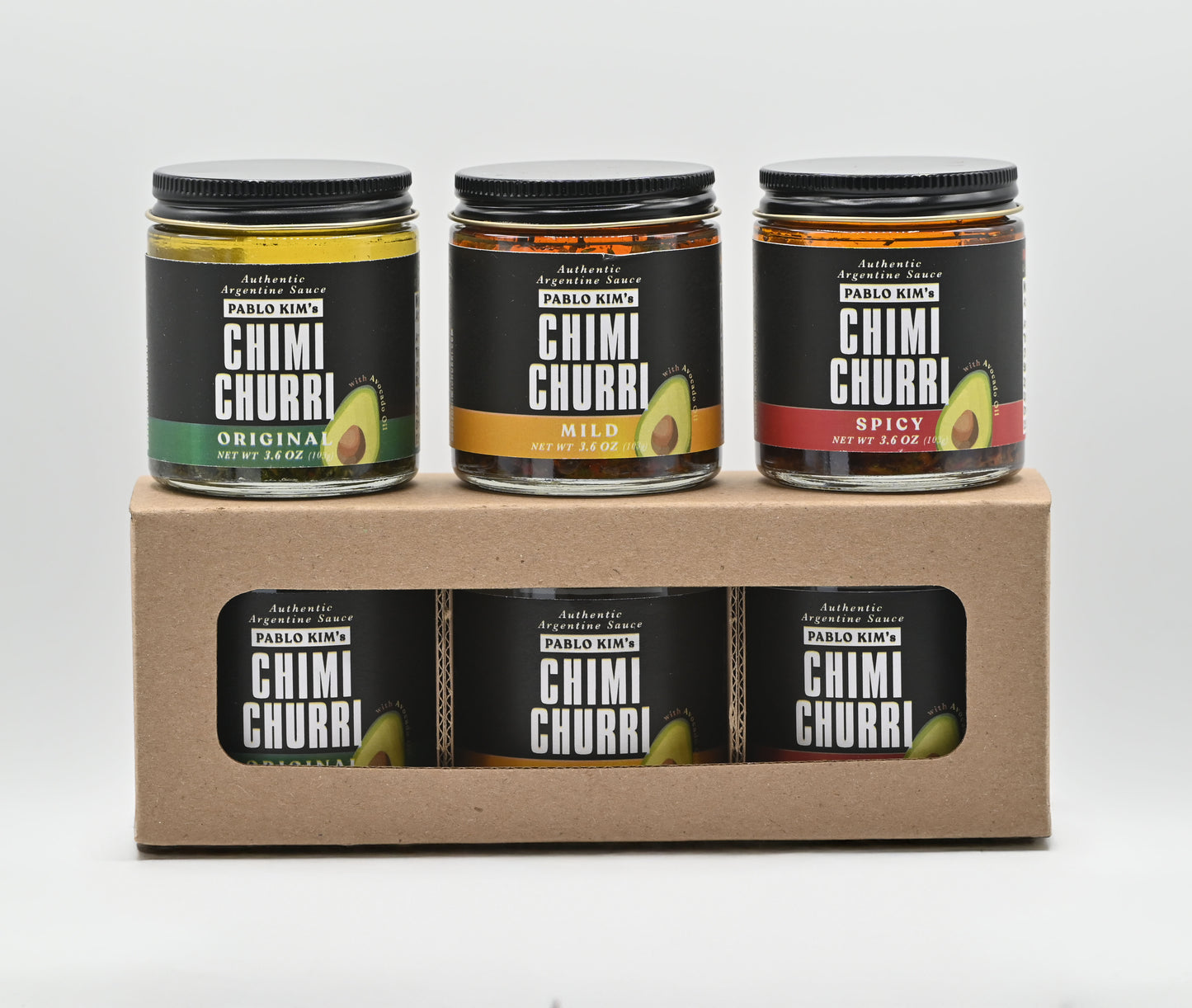 3-PACK GIFT SET  - 4oz CHIMICHURRI - AVOCADO OIL