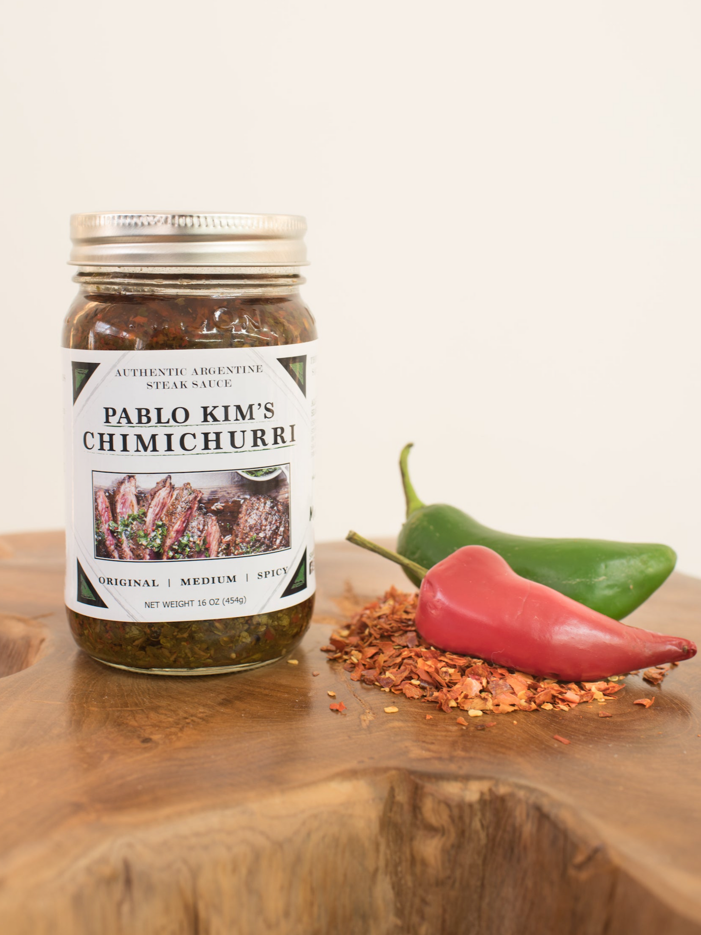 AVOCADO OIL Chimichurri - SPICY - 16oz